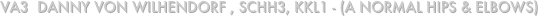 VA3  DANNY von Wilhendorf , SCHH3, KKl1 - (a normal hips & elbows)